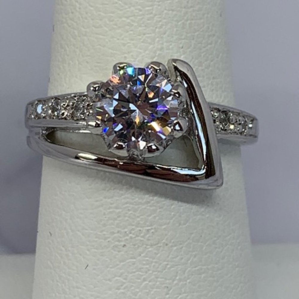 RS Covenant Sparkling Solitaire CZ Ring